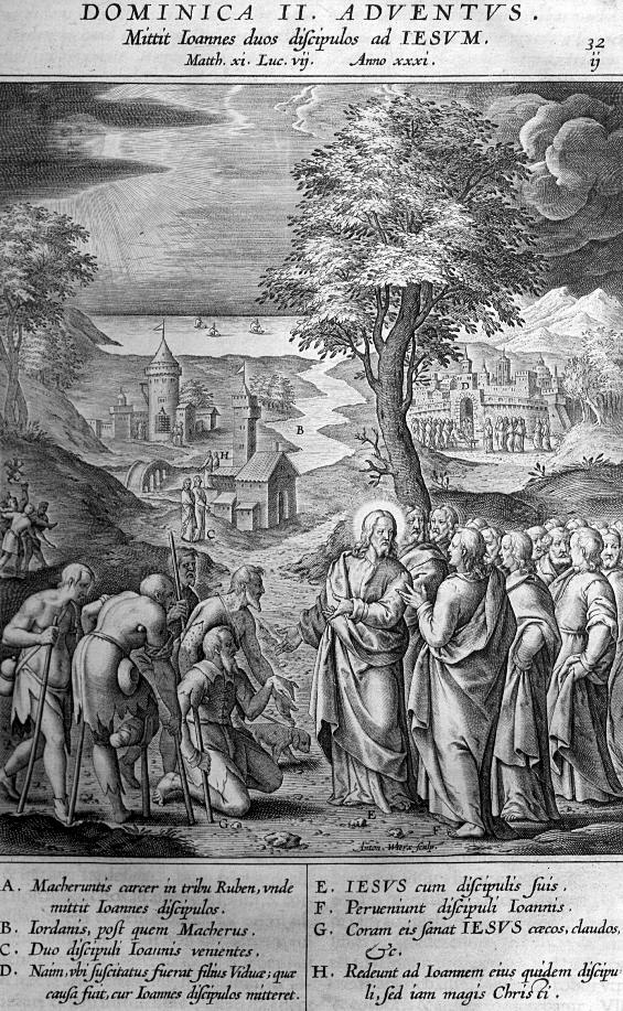  Jean le Baptiste envoie deux disciples à Jésus