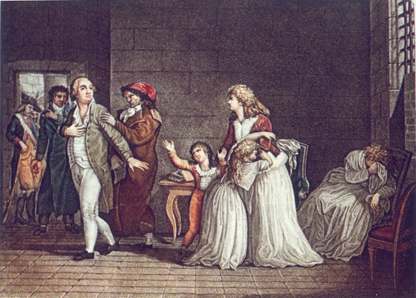 les adieux de Louis XVI à sa famille les adieux de Louis XVI à sa famille